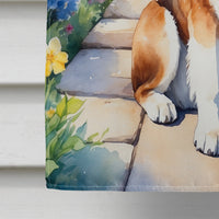 Saint Bernard Spring Path House Flag