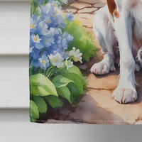 Welsh Springer Spaniel Spring Path House Flag