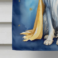 Afghan Hound My Angel House Flag