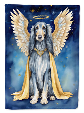 Afghan Hound My Angel House Flag