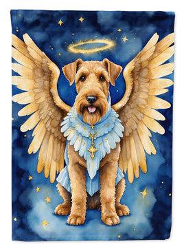 Airedale Terrier My Angel Garden Flag