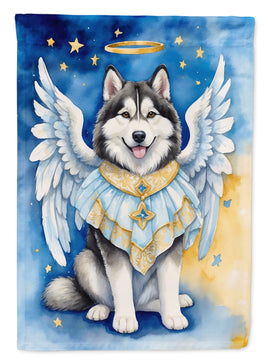 Alaskan Malamute My Angel House Flag