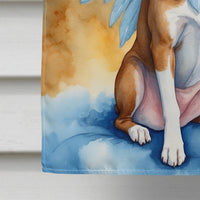 Basenji My Angel House Flag