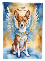 Basenji My Angel House Flag