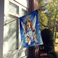 Basset Hound My Angel House Flag