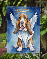 Basset Hound My Angel Garden Flag