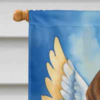 Beagle My Angel House Flag