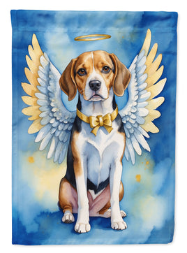 Beagle My Angel House Flag