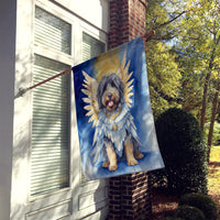 Bergamasco Sheepdog My Angel House Flag