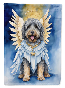 Bergamasco Sheepdog My Angel House Flag