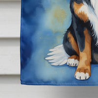 Bernese Mountain Dog My Angel House Flag