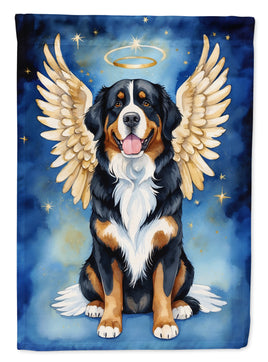 Bernese Mountain Dog My Angel House Flag