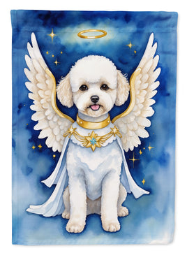 Bichon Frise My Angel House Flag