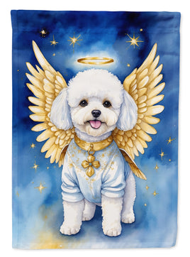 Bichon Frise My Angel House Flag