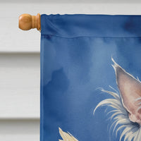 Chinese Crested My Angel House Flag