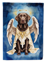 Chocolate Labrador Retriever My Angel House Flag