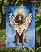 Chocolate Poodle My Angel Garden Flag