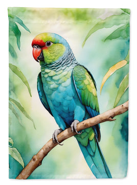 African Ringneck Parrot House Flag