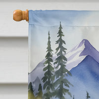 Alaska Willow Ptarmigan House Flag