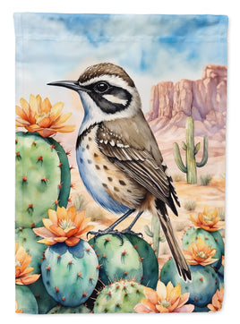 Arizona Cactus Wren House Flag