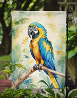 Blue and Gold Macaw Garden Flag