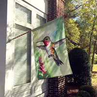 Calliope Hummingbird House Flag