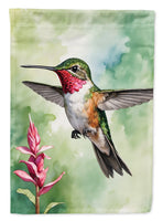 Calliope Hummingbird House Flag