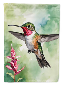 Calliope Hummingbird House Flag