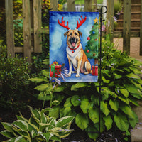 Anatolian Shepherd Dog Christmas Reindeer Garden Flag