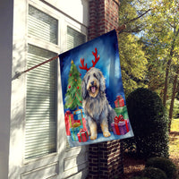 Bergamasco Christmas Reindeer House Flag