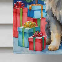 Bergamasco Christmas Reindeer House Flag