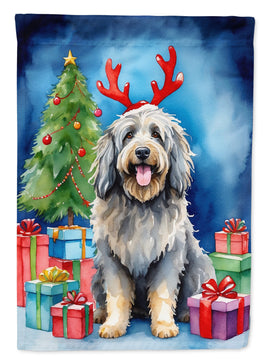 Bergamasco Christmas Reindeer House Flag