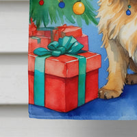 Cairn Terrier Christmas Reindeer House Flag