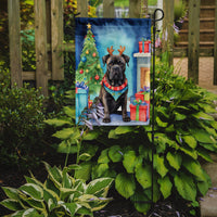 Cane Corso Christmas Reindeer Garden Flag