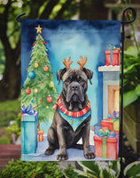 Cane Corso Christmas Reindeer Garden Flag