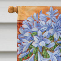 Agapanthus by Judith Yates Flag Canvas House Size JYJ0072CHF