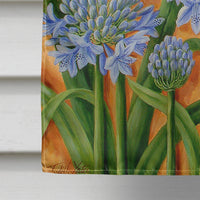 Agapanthus by Judith Yates Flag Canvas House Size JYJ0072CHF