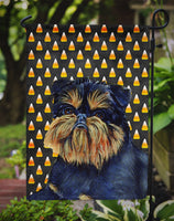 Brussels Griffon Candy Corn Halloween Portrait Flag Garden Size