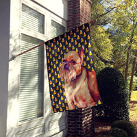 Brussels Griffon Candy Corn Halloween Portrait Flag Canvas House Size