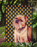 Brussels Griffon Candy Corn Halloween Portrait Flag Garden Size