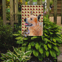 Australian Cattle Dog Fall Leaves Portrait Flag Garden Size