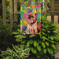 Brussels Griffon Easter Eggtravaganza Flag Garden Size