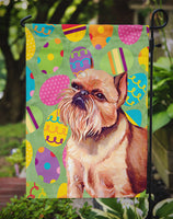 Brussels Griffon Easter Eggtravaganza Flag Garden Size