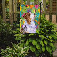 Australian Shepherd Easter Eggtravaganza Flag Garden Size