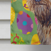 Cairn Terrier Easter Eggtravaganza Flag Canvas House Size