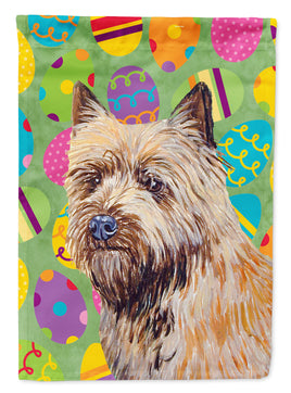 Cairn Terrier Easter Eggtravaganza Flag Garden Size