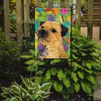 Border Terrier Easter Eggtravaganza Flag Garden Size