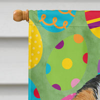 Cavalier Spaniel Easter Eggtravaganza Flag Canvas House Size