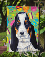 Basset Hound Easter Eggtravaganza Flag Garden Size