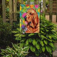 Bloodhound Easter Eggtravaganza Flag Garden Size